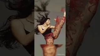 She fought in the street - Kelly Hu
