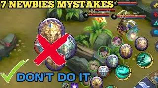 YOU DON'T KNOW Ur DOING IT WRONG WAY | 7 THINGS MISTAKES | DONT DO IT | MOBILE LEGENDS
