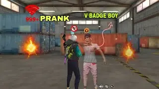No internet prank with Rampage Bundle samane aya v BADGE players 6 yers old players😱 #freefire#video