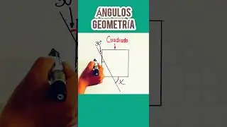 &Aacute;ngulos Geometr&iacute;a #matematicas #matematicas #algebraicamente
