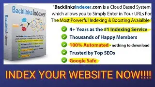 How to Index Backlinks Fast NEW | Best Backlink Indexer Service