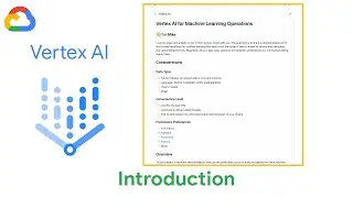 Введение — Vertex AI для операций машинного обучения
