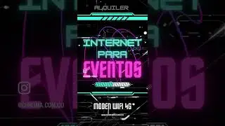 &iquest;Necesitas Internet para tu evento?