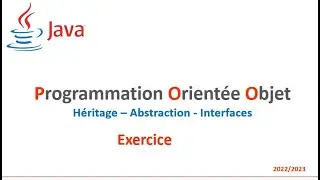 Java-Héritage- Exercice