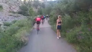 Boulder Creek bike path dirt and gravel 7 22 22