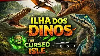 🌍🔴 💀Ninguém Está Seguro em The Cursed Isle |Live #dinosaur #dinosa 