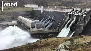 2023 09 22 Clyde Dam Spill Gates Opened