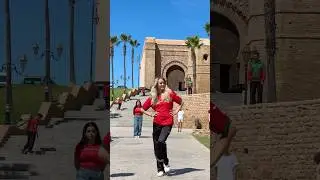 How many joined?🤯🇲🇦 #dance #morocco #travel