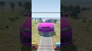 Small Cars vs Chained Cars Challenge! 🚗⛓️ | BeamNG.drive #shorts