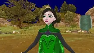 {MMD} Let It Grow - Nature Elsa - Let It Go Parody
