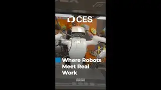 Humanoid Robot Joins Factory Assembly Line