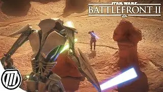 GENERAL GRIEVOUS GAMEPLAY! - Star Wars Battlefront 2 Live Stream