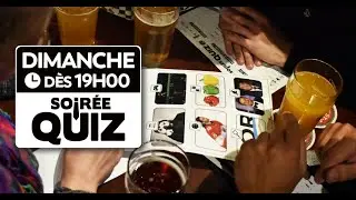 Quiz Randolph tous les dimanches soirs dans nos pubs ludiques!