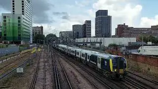 Three Trains at Jacob's Ladder 01 09 2025 #trainspotting #railway #train #class377 #class450