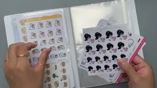 Organising Stickers | WontonInAMillion, Glam Planner, PaperChicPlans | Part Two | MeiAesthetic