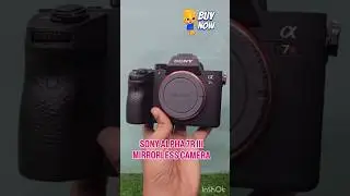 Sony Alpha A7R III Mirrorless Camera Body 42.4MP | 4K Video | Full-Frame Sensor....#photography #sk