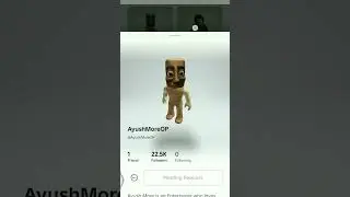 Ayush more is playing roblox
