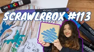 Unboxing January 2025 Scrawlrbox and making it David Lynch because of course I am