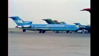 Braniff International Boeing 727-100 & 727-200 Flying Colors scheme Blue Two Tone at DFW