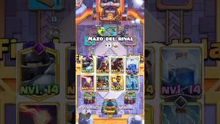 Mazo recomendado del rival #clashroyale