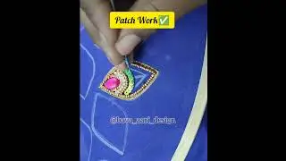 5D Peacock Patch Work is Getting ready 🥰❤️ For Classes contact 9095915151 #erode #aariclass