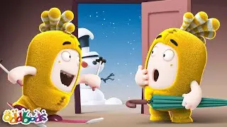 Walking Through All Weather 🌨️🌦️ | OddBods | Science and Nature Cartoons For Kids| Moonbug Kids
