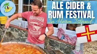 At Herm Island For The Craft Ale Cider & Rum FESTIVAL 2020