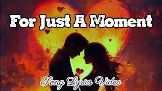 For Just A Moment _ From Film  St. Elmo's Fire (David Foster ) Remake | Cover | Lyrics @rhyzacover