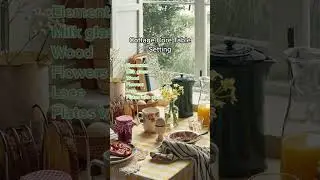 Cottage Core Table Setting: Vintage Milk Glass Vases - What Do You Think?