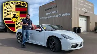 🇩🇪 PORSCHE 718 BOXSTER S : UN DÉCAPOTABLE SURPRENANT🚀
