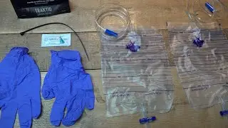Un ensemble pour récolter l'urine d'orignal
