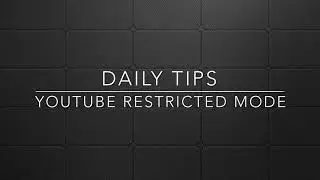 Cara | How To Enable / Disable Restricted Mode YouTube Mobile Child Safe Parental Control Setting