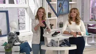 Skechers Knit Open Back Shoes - Commute Time Knitastic on QVC