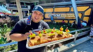 Pym Test Kitchen Lunch/Dinner Full Menu Review! The Good, Bad & The Negative Fires - Avengers Campus