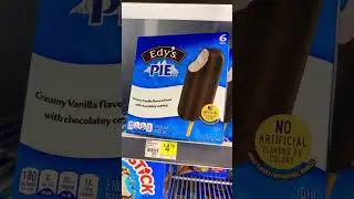 Edy&rsquo;s Creamy Flavored IceCream Bars*| 6Bars Inside Must Try! #subscribe #shorts #candy #sweet #pie