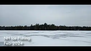 New Hampshire Ice Fishing 2024 Smallmouth Bass
