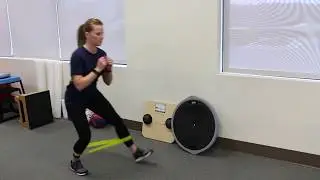 Monster Walk Exercise Demonstration