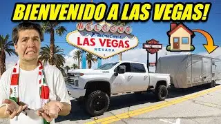 VIAJE A LAS VEGAS EN MI CASA RODANTE 😱