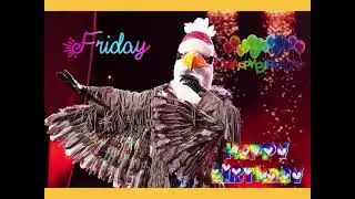 Masked Singer Eagle And Pineapple Celebrate Their Birthdays