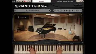 Exploring Pianoteq iOS | No Talking | Steinway D & Petrof
