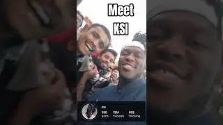 Sneeking In @KSI and @FukraInsaan Meetup 🤯 #sneeking @triggeredinsaan #shorts #viral