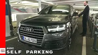 Audi Autonomous Self parking Demonstration