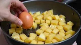 Es ist so lecker, dass ich es fast jeden Tag mache! Einfaches Kartoffelrezept!