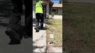 Precision Edge gets Put on a Front Lawn | Satisfying Time Lapse Lawn Mowing #lawncare #asmr #pov