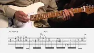 Урок игры на гитаре &laquo;Не выносил погоду&raquo; от Стиви Рэя Вона на GuitarInstructor.com (отрывок)