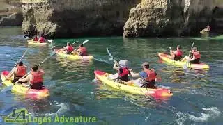 ?lagos Portugal Ocean Kayak Grottoes Caves Snorkel Sea Kayaking Lagos Portugal Official Video