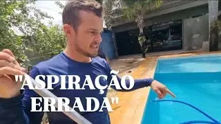 &ldquo;A aspira&ccedil;&atilde;o errada &eacute; o que deixa sua piscina turva (veja como acertar)&rdquo;