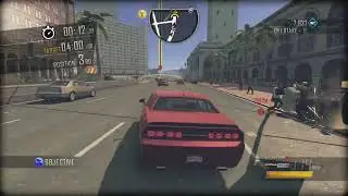 DRIVER SAN FRANCISCO DODGE CHALLENGER SRT8  DOWNTOWN RACE