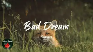 Cannons - Bad Dream (Lyric video)