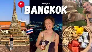 TRAVELLING THAILAND: Exploring Bangkok! Sky bar, temples, capybara cafe & lots of delicious food!